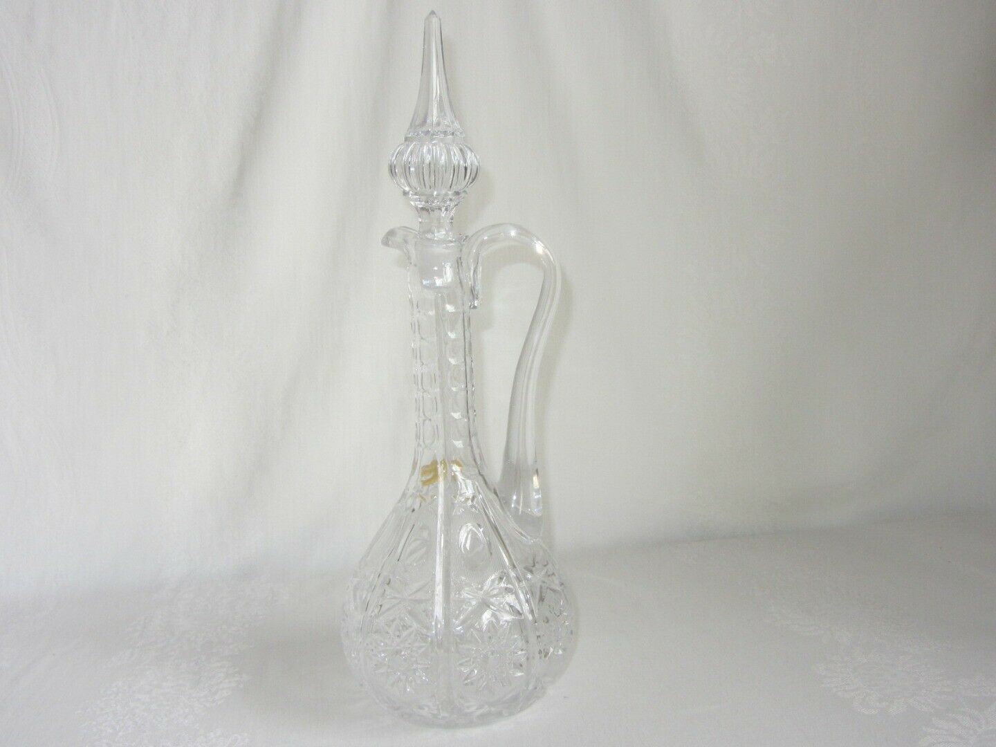 Vintage Crystal Decanter Pitcher Handle w and 50 similar items