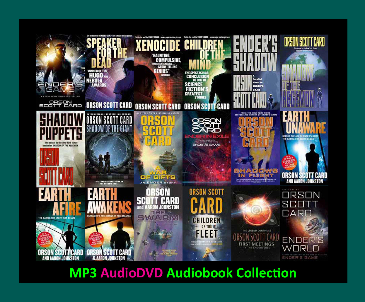 The ENDER'S GAME Series By Orson Scott Card (19 Audiobook
