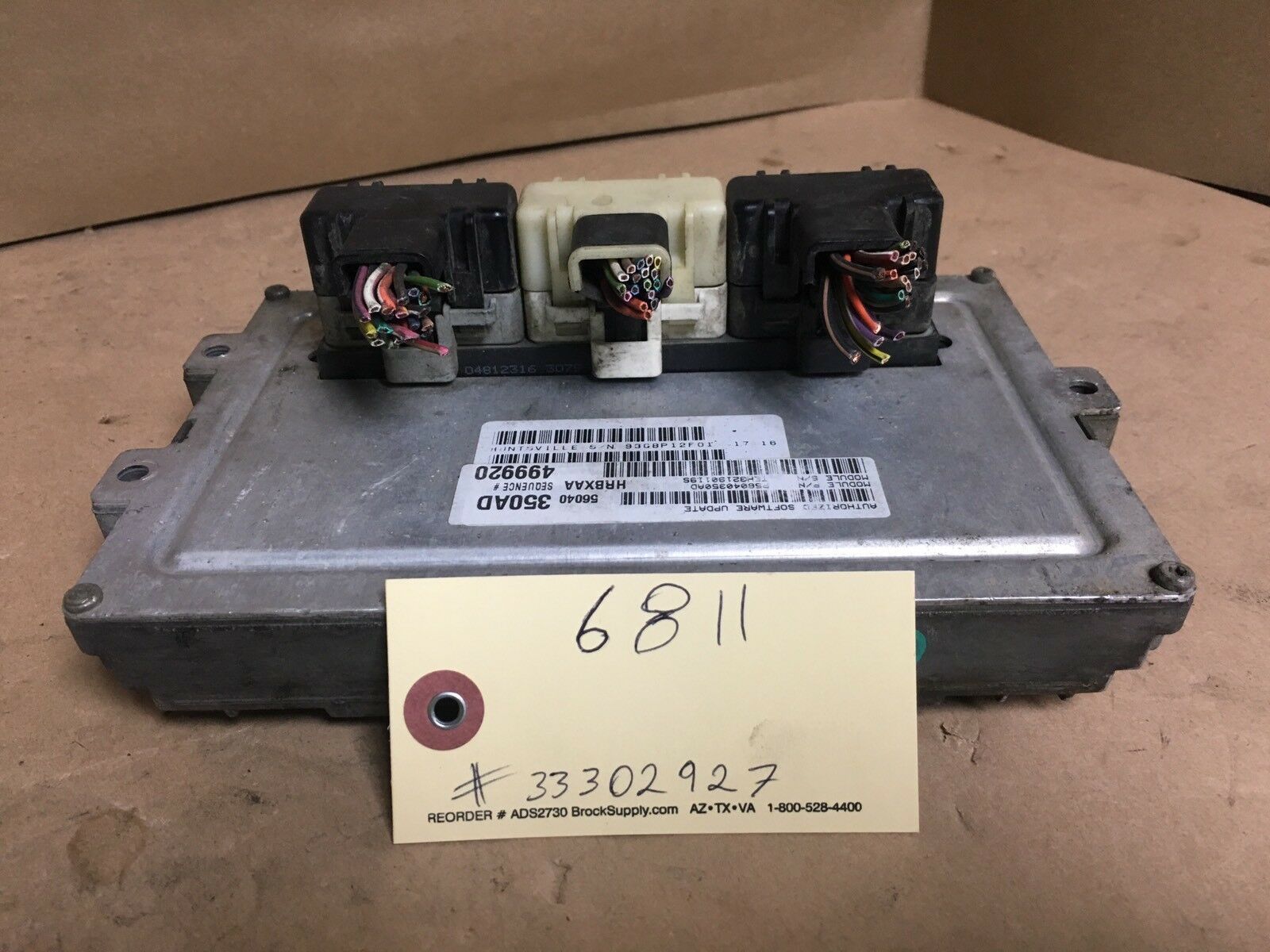 PCM ECM ECU Powertrain Control Module 2000 2001 Dodge Ram 1500 3.9