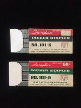 Vintage Original Packaging Desk and Staple Gun Staples - Various Brands image 6