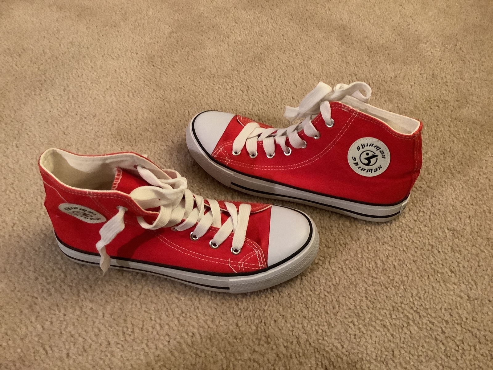 Converse AllStar look alike Canvas Hi Top Canvas Shoes SHINMAX Women