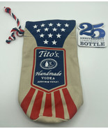 Titos Vodka 25th Anniversary Embroidered Canvas Drawstring Bag American ... - $7.25