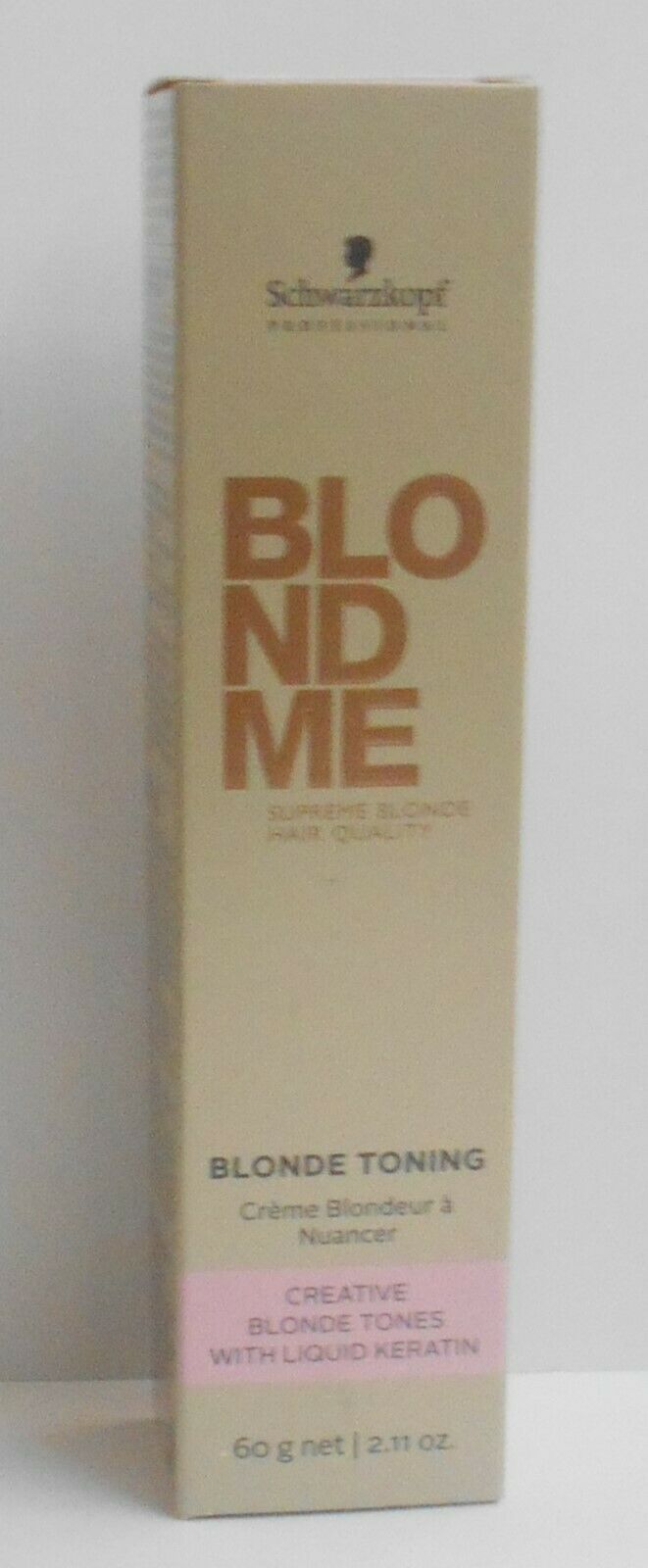 Schwarzkopf Blond Me "BLONDE TONING CARAMEL" Hair ColorLOT OF 10 2.11 oz Hair Color