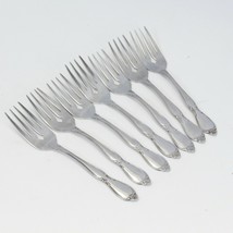 Oneida Chatelaine Salad Forks 6.25&quot; Lot of 7 - $29.39