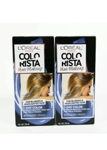 2 Loreal Colorista One Day Hair Makeup 600 SILVER BLUE Temporary Wash Out I - $19.00
