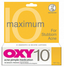 OXY 10  Acne & Pimple Treatment Maximum Strength 25G X 4 tubes FREE SHIPPING - $63.36