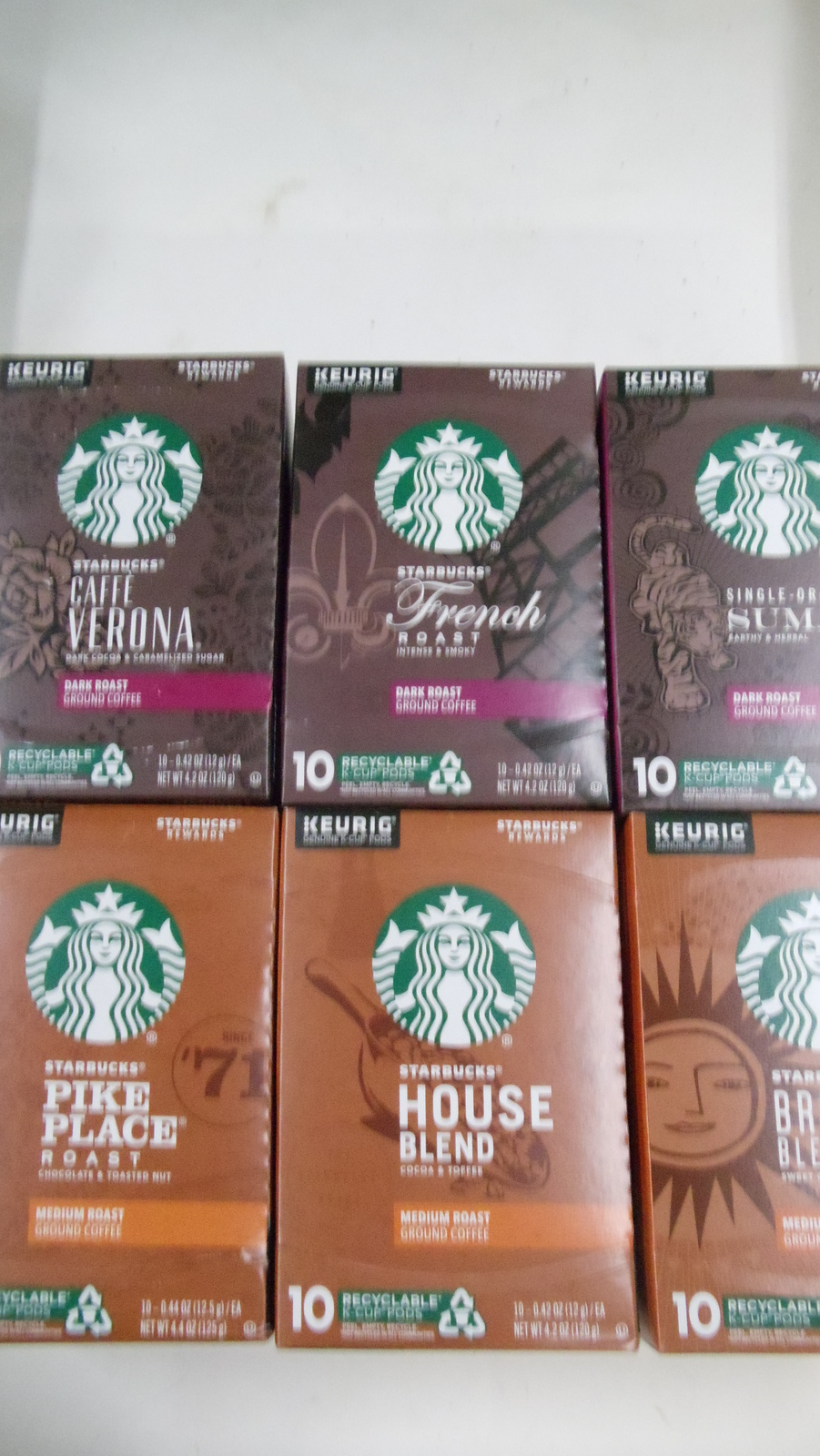 STARBUCKS KEURIG K CUPS VARIETY PACK COFFEE 60 COUNT Other Coffee