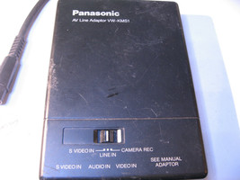 Panasonic VW-KMS1 Vcr Av Line Adapter - Used - $9.49