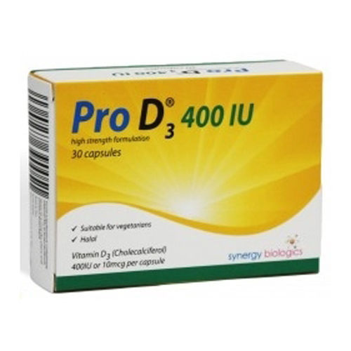 Pro D3 vitamin d3 400iu capsules x 30
