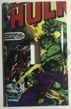 Hulk Comic Book Light Switch Duplex Outlet Wall Cover Plate & more Home decor image 4