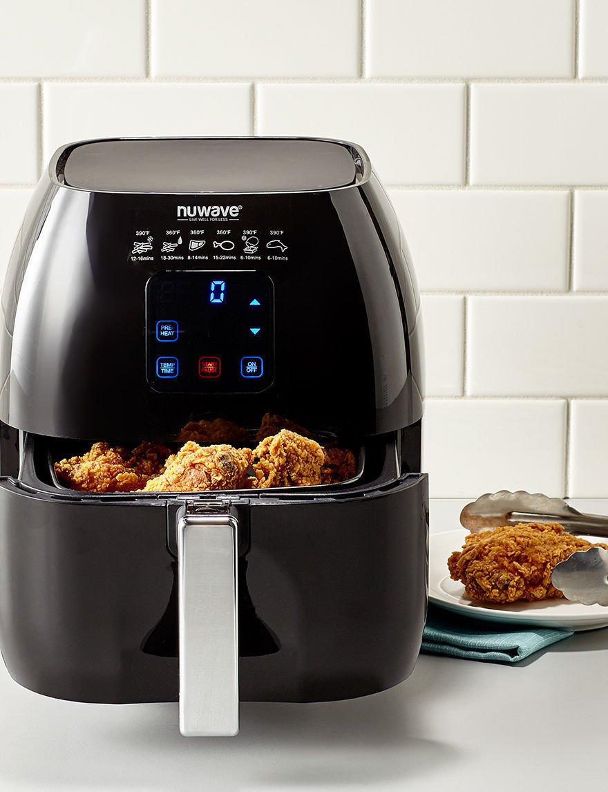 NuWave 36001 3.5 Qt. Digital Brio Air Fryer, Black - Deep Fryers