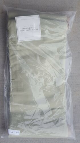 (Set of 2) NWT Restoration Hardware "Light Celery" Color 84" Thai Silk Drapes - $206.91