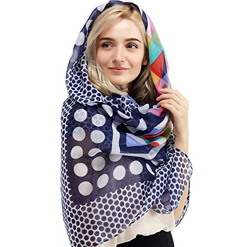 Women Cotton Long Scarf Lady's Polyester Shawls Thin Soft Head Kerchief
