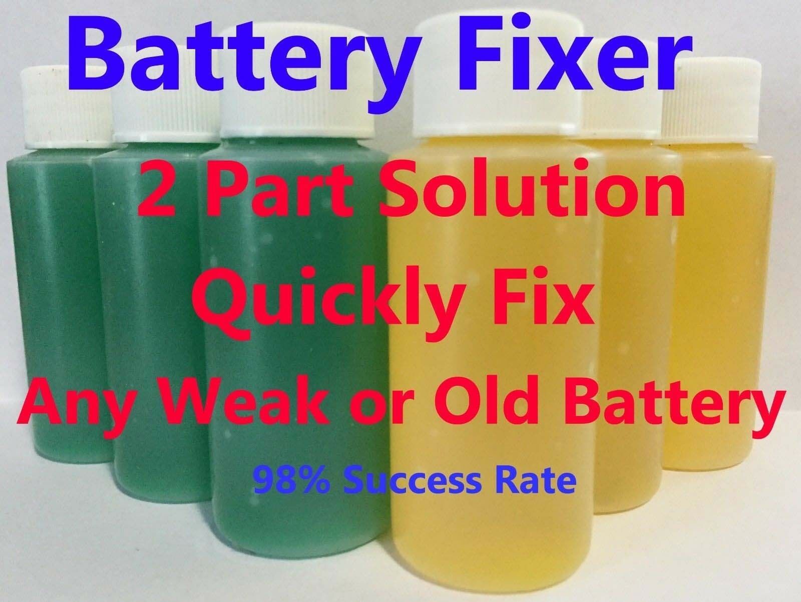 Forklift BATTERY REPAIR LIQUID Solution 48 Volt (48 Bottles) Deka