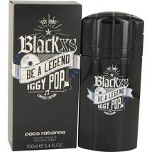 Paco Rabanne Black Xs Be A Legend Iggy Pop Cologne 3.4 Oz Eau De Toilette Spray image 1