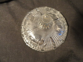 ICrystal ris Herringbone Depression Glass Sugar Lid - $19.99