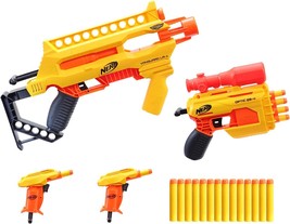 Hasbro Nerf Alpha Strike Infantry Pack Blaster Set - 4 Blasters & 20 Elite Darts - $29.93