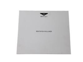 Bentley Bentayga Mulliner Brochure 2017 Hardback In Box Very Exclusive And Rare! image 1