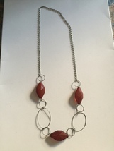 Beaded loop necklace - $24.99