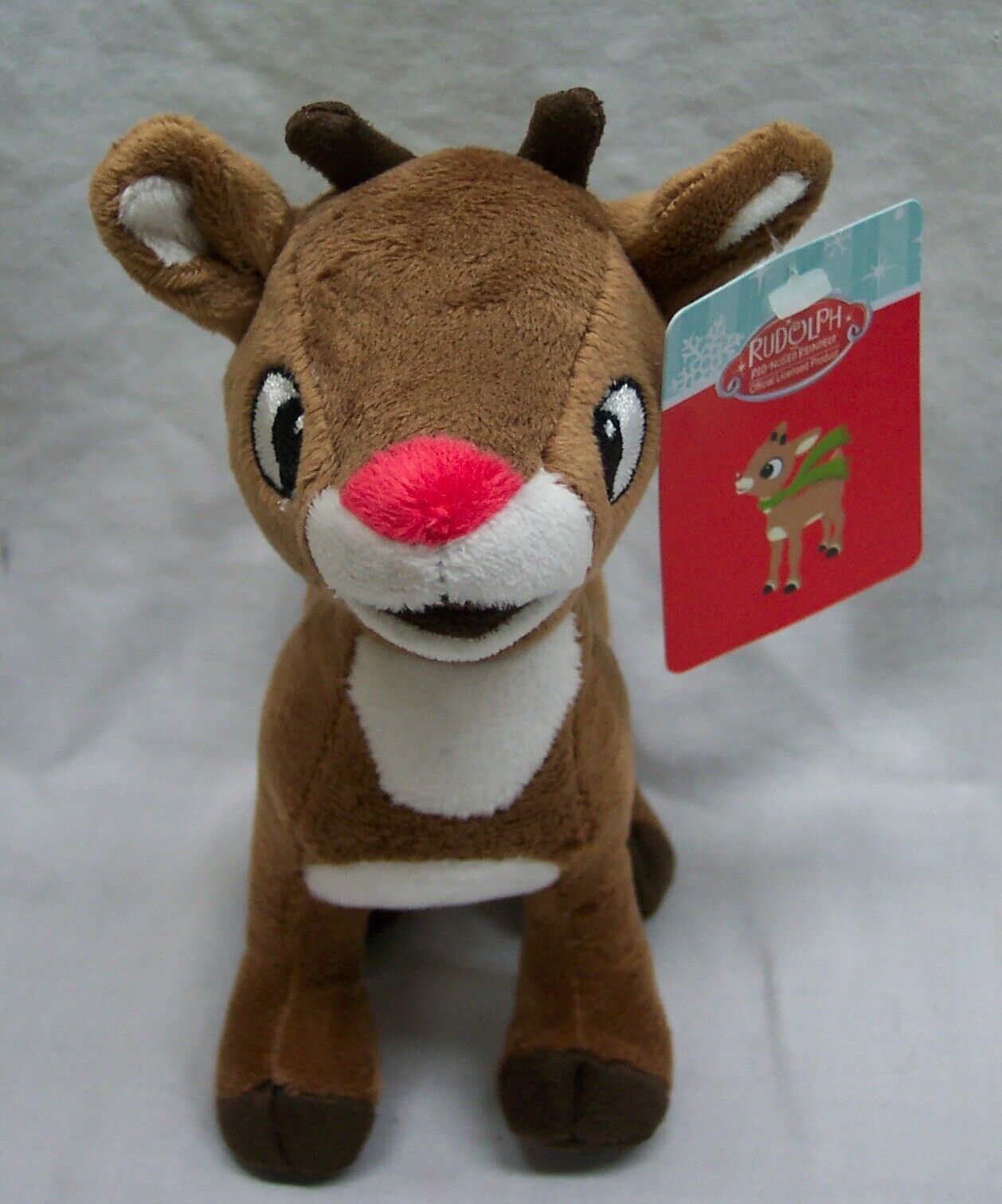 RUDOLPH THE RED-NOSED REINDEER 6" Plush STUFFED ANIMAL NEW Island of ...