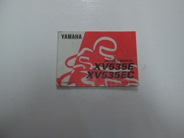 1993 Yamaha XV535E XV535EC Propietarios Manual Agua Dañado Worn Fábrica OEM - $19.69