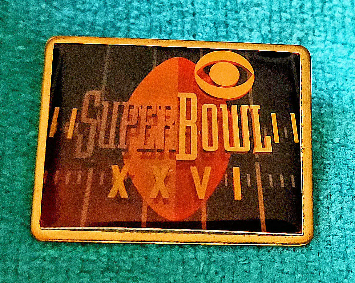 SUPER BOWL XXXVIII (38) - CBS SPORTS NETWORK TV - LOGO - NFL LAPEL PIN -  RARE!!!