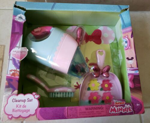 Disney Store Disney Junior Minnie Mouse Vacuum Cleanup Playset - $20.00