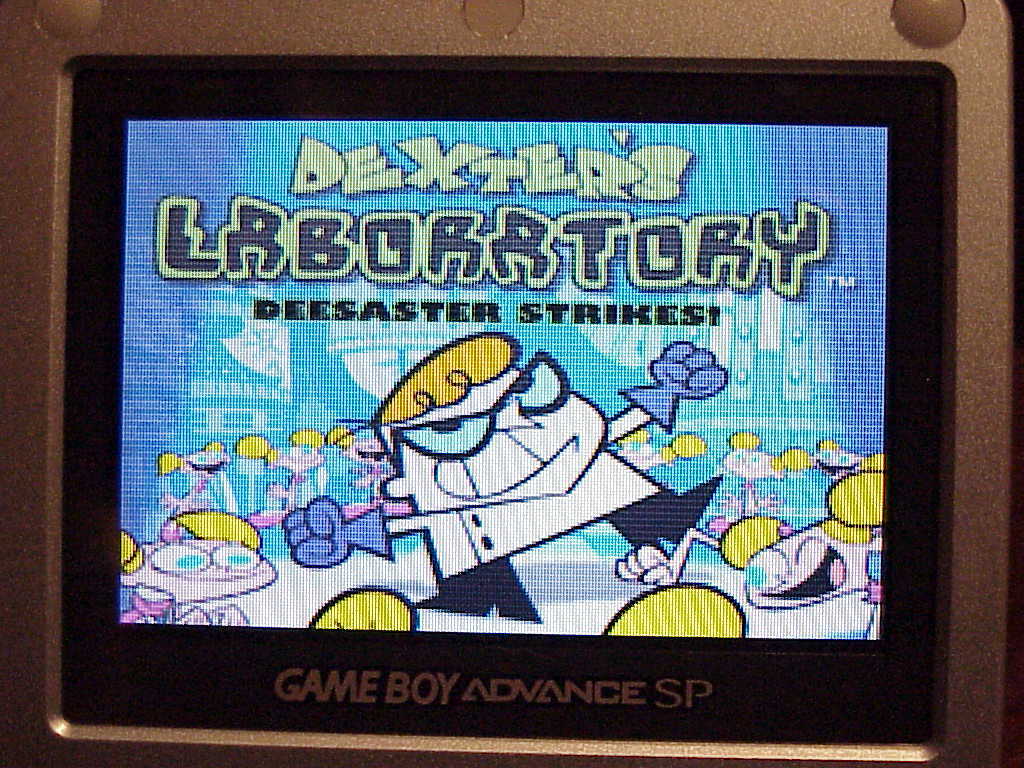 Game Boy Advance Dexter's Laboratory Deesaster Strikes Game Cartridge ...