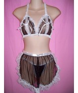 Tease Bodywear Lingerie Sexy Maid For Fun 4 Piece Set : One Size - $34.99