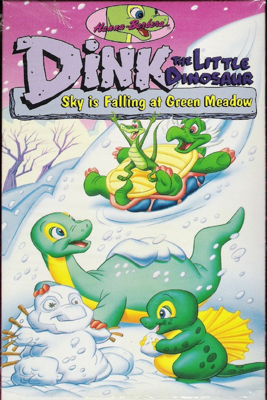 DINK THE LITTLE DINOSAUR SKY IS FALLING AT GREEN MEADOW VHS - VHS Tapes