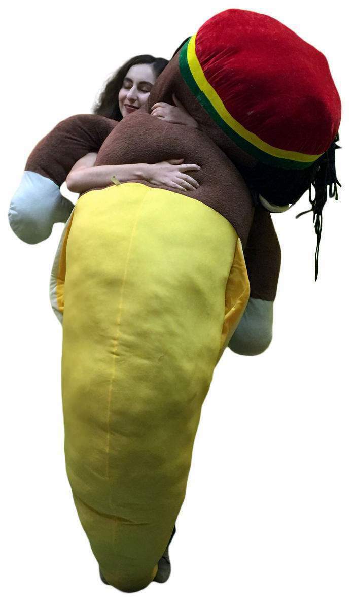 rasta monkey stuffed animal