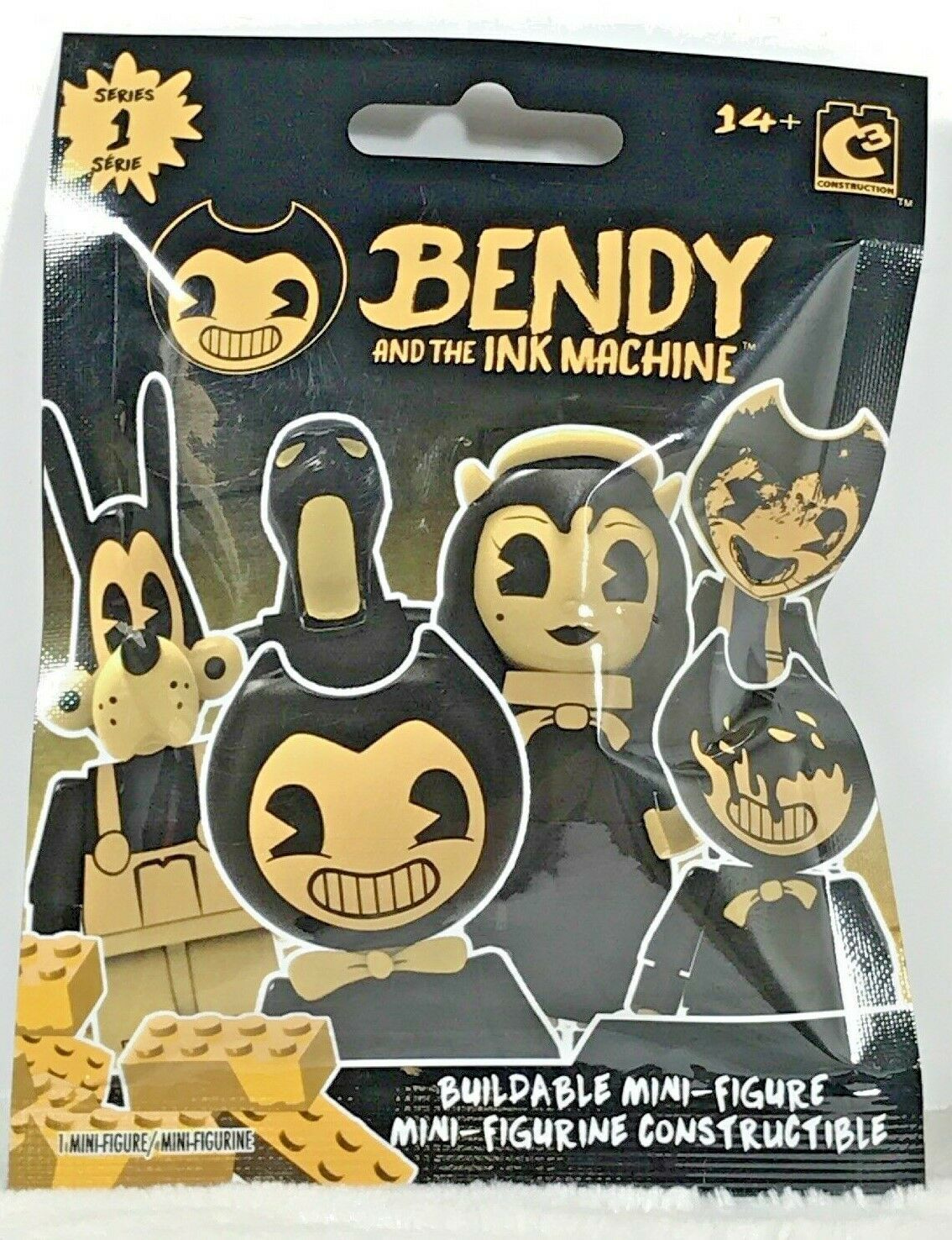 Bendy and the Ink Machine C3 Construction Minifigure Blind NEW Works ...