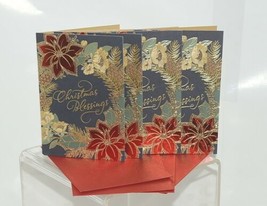 DaySpring XDS6004 Christmas Blessings Scripture Cards With Envelopes Set of 4 image 1