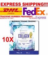 10 BOX KINOHIMITSU Marine Gem Lychee Powder With Collagen *180g EXPRESS ... - $629.00