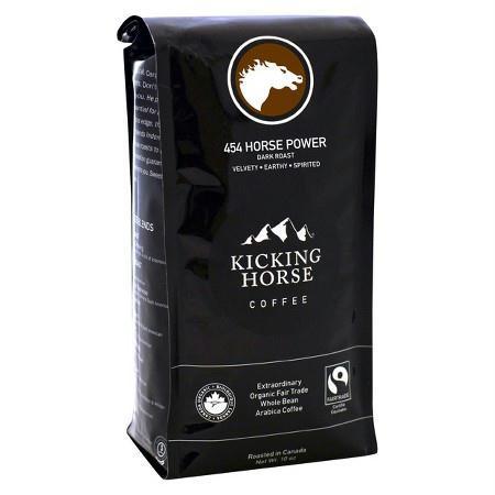 Kicking Horse 454 Horse Power Dark Whole Bean Coffee (6x10 Oz)