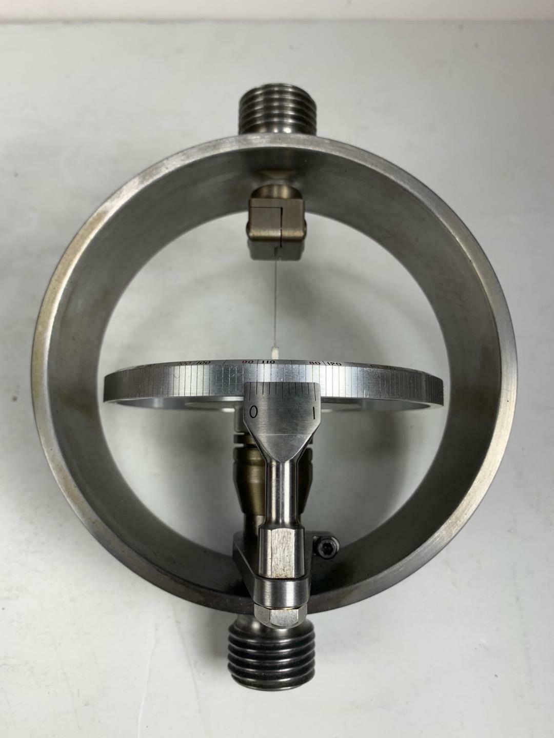 Morehouse 2,000 lbs. Proving Ring Compression Ring Force Gauge w/ Case