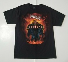 Judas Priest Mens M Epitaph World Tour T-Shirt Band Tee Double Sided Black - $29.99