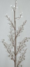 Unbranded Crystal Branch Clear Brown 29 and a half inches long image 2
