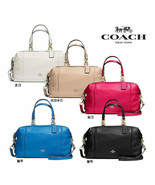 Coach F59325 Pebble Leather Lenox Satchel Bag NWT - $119.99