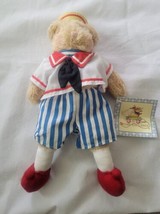 Cuties By Mary Engelbreit *Edward The Teddy Bear* Plush Vintage 1999 - $55.17