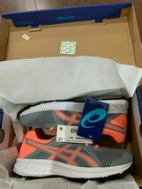 Brand New ASICS Jolt 2 GS Big kids running shoes, Sheet Rock/Sun Coral, Size 7 - $39.60