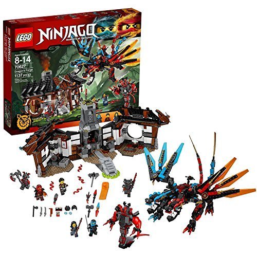 Lego Year 2017 Ninjago Series Set #70627 - DRAGON'S FORGE with Fusion ...