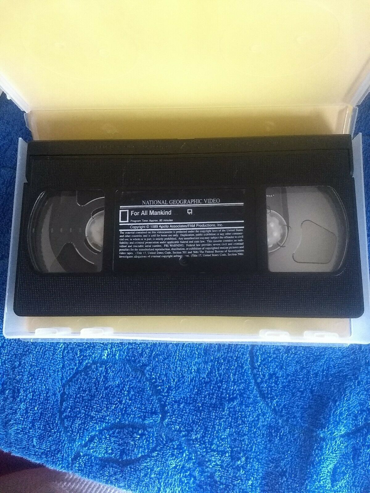 National Geographic Video Vhs For All Mankind and similar items
