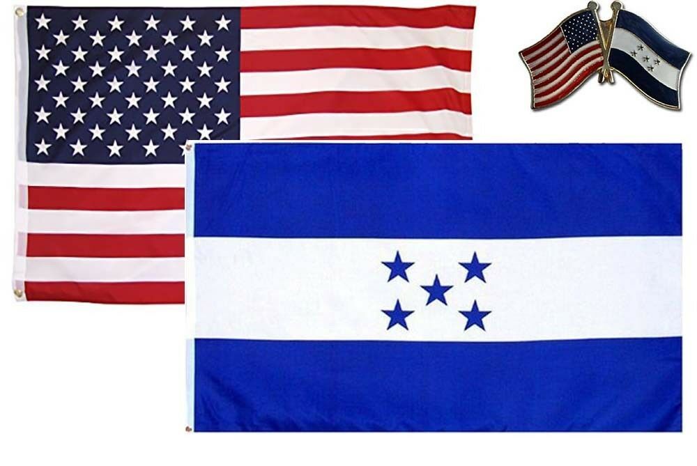 Wholesale Combo USA & State of Alaska 2x3 2'x3' Flag & Friendship Lapel Pin 
