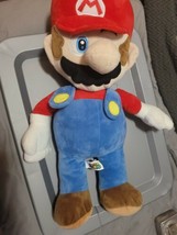 Super Mario Plush Large Soft Stuffed Toy Nintendo 23” Tall no holes/tears - $19.80