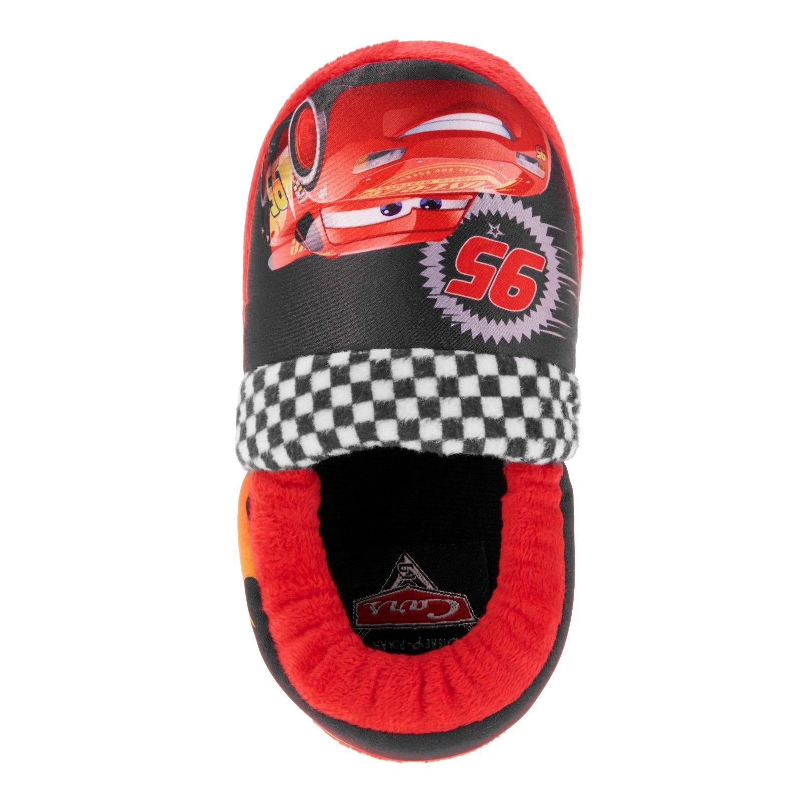 Disney Cars Lightning McQueen Boy's House Shoes Slippers Size 5-6 NEW ...