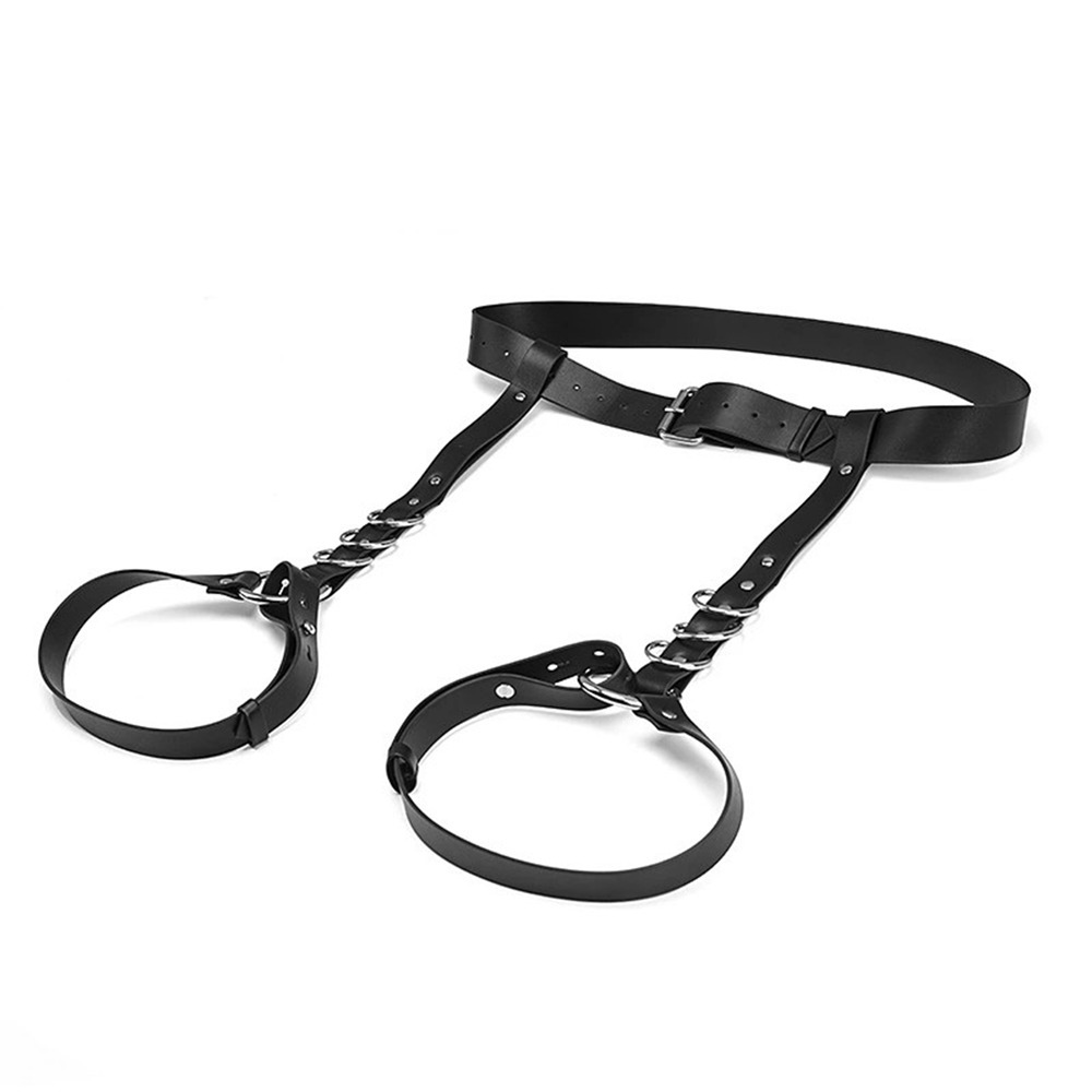Adjustable Waist Leg Belt for Waist Protect Leather Harness Garter Belt