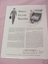 1950 Ad The Home Insurance Company New York, New York - $7.99