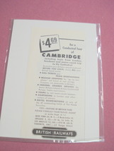 1951 British Railways Conducted Tour Ad - $7.99