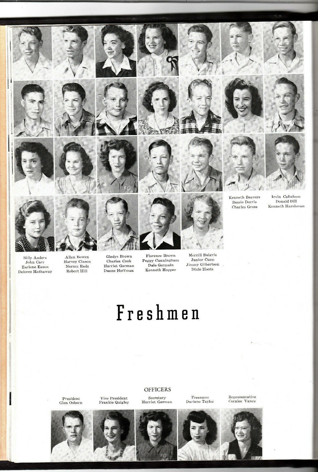 1947 Wilder High School Yearbook, The Wildcat, Wilder, Idaho, Canyon